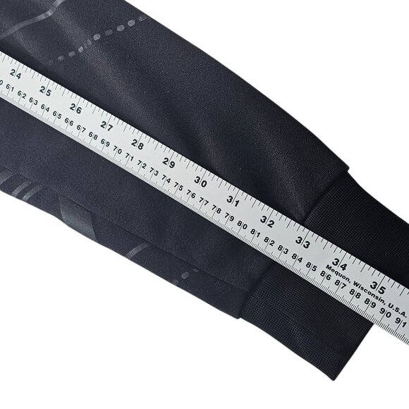 Puma Full-Zip Track Jacket With Graphic Stripes Mens Size XL Black - Picture 6 of 16